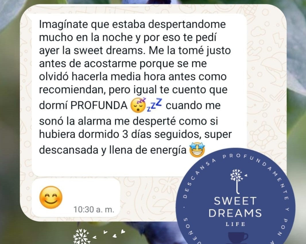 Recuperó su sueño con sweetDreams: Una Noche de Descanso Profundo