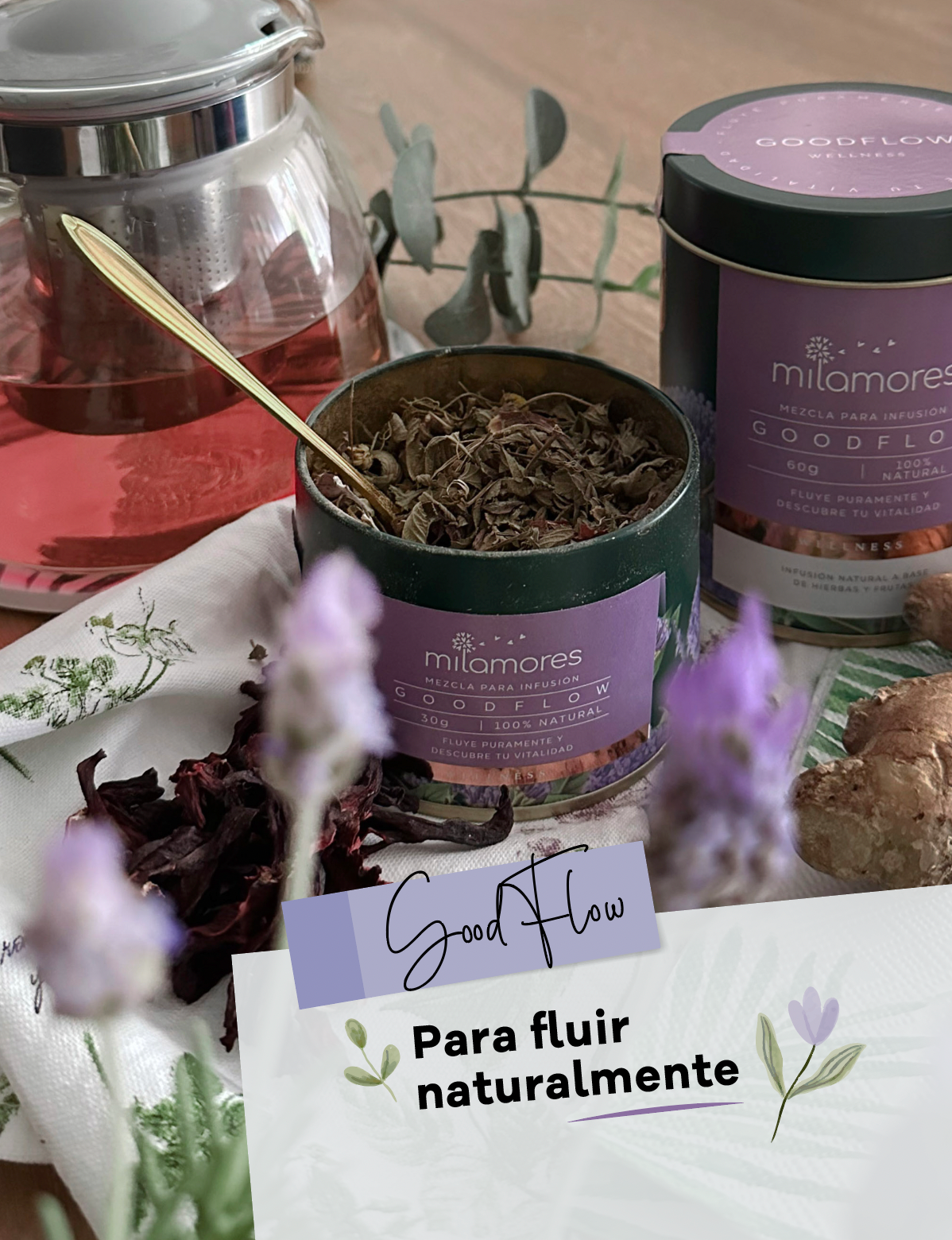 Caja de sachets Detox