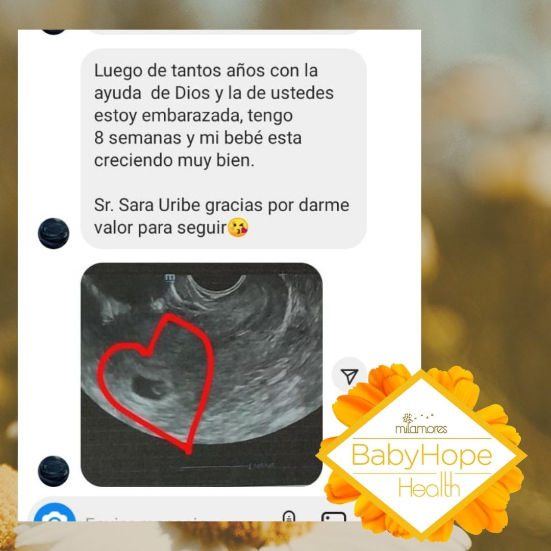 ecografia de testimonio de la infusion babyhope milamores