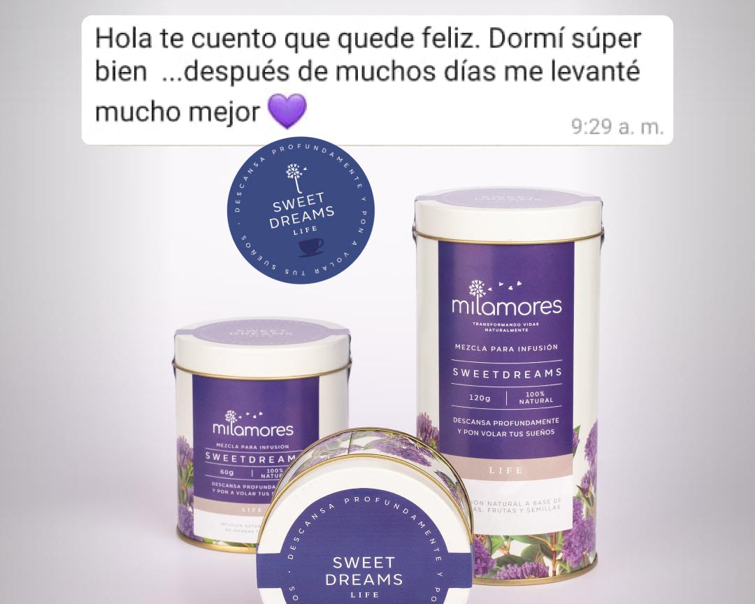 Dormí super bien gracias a la infusión SweetDreams