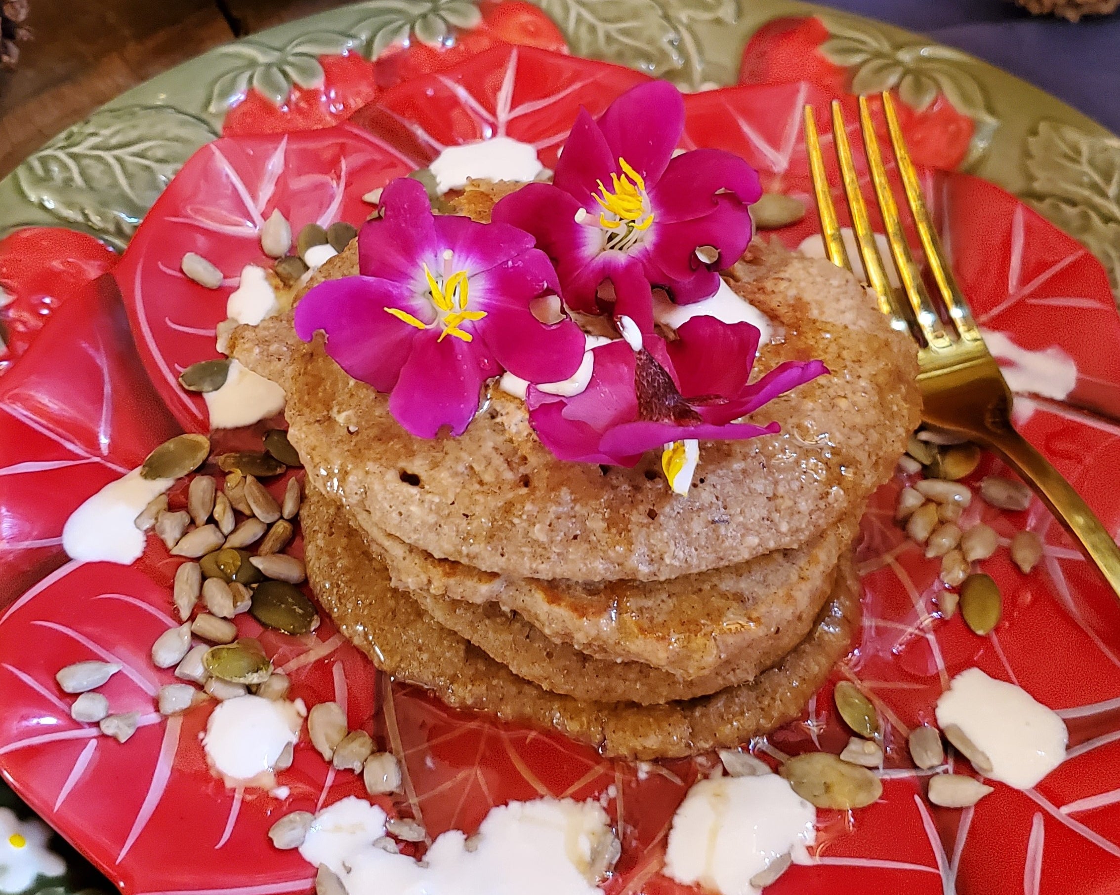 Receta de pancakes de avena saludables