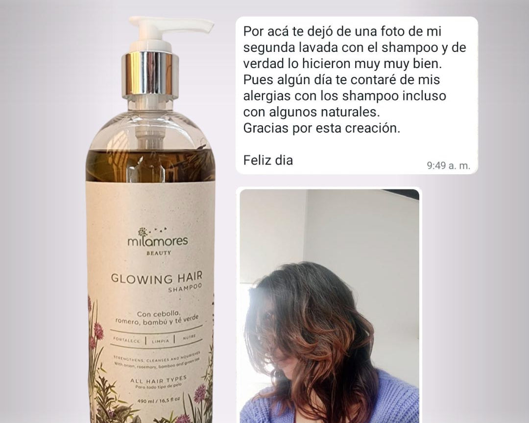 Su Shampoo me ha ayudado mucho con mis alergias