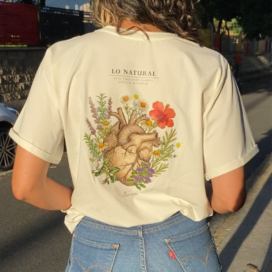 Camiseta Milamores "Natural"