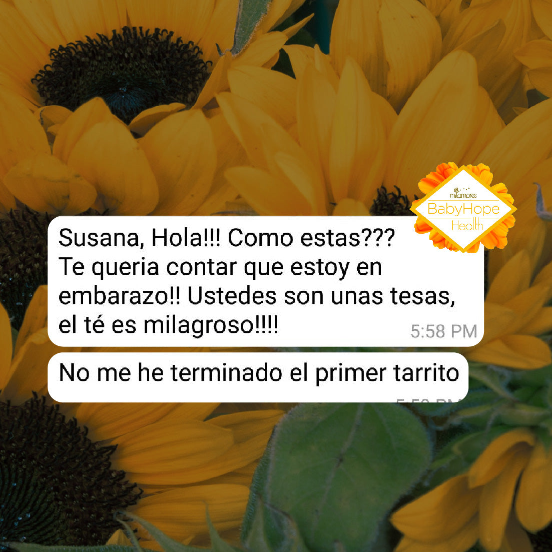 Caja de sachets Pre-Embarazo