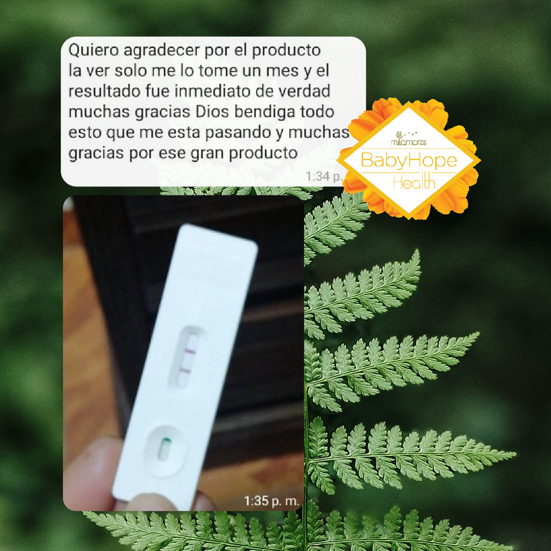 Caja de sachets Pre-Embarazo