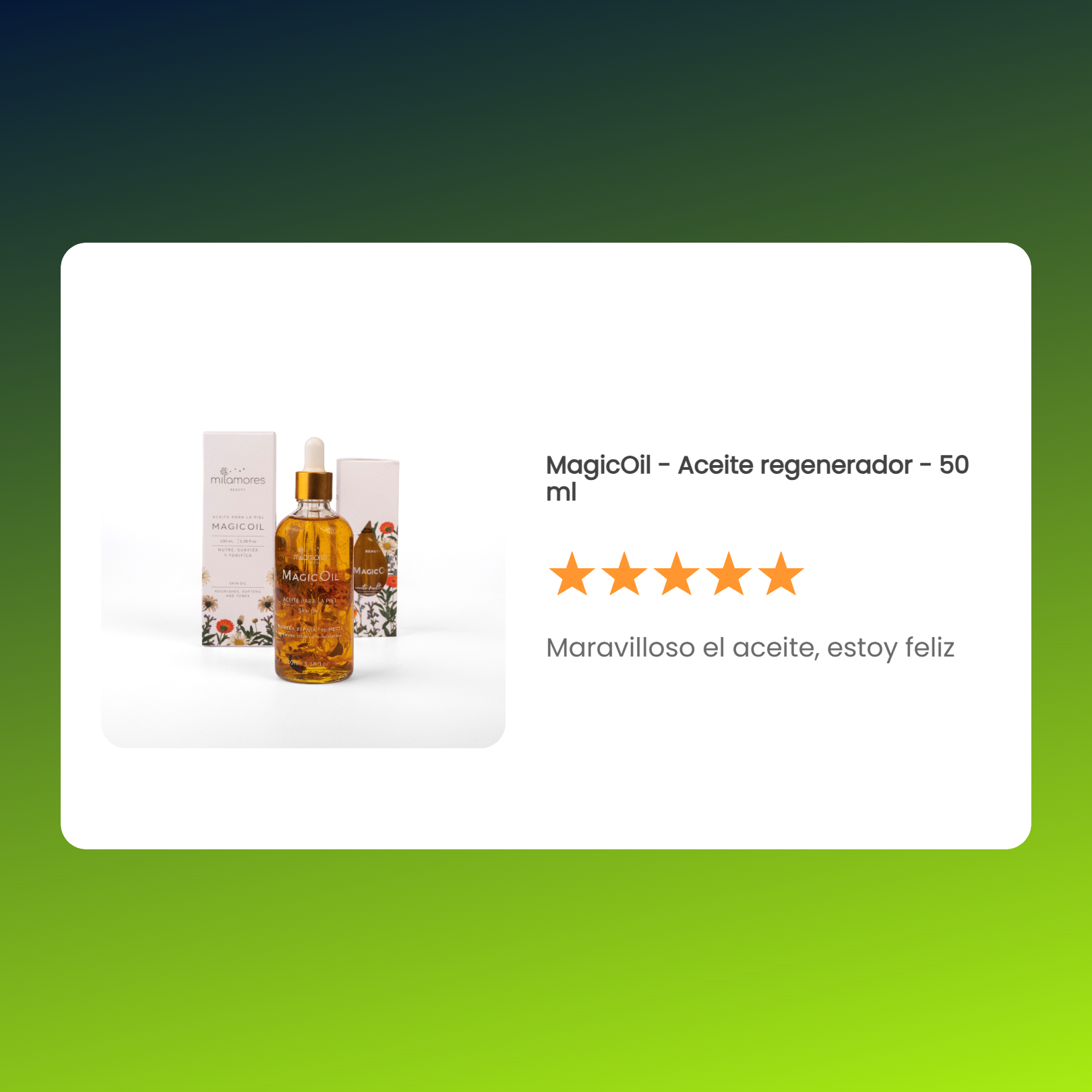 MagicOil - Aceite regenerador