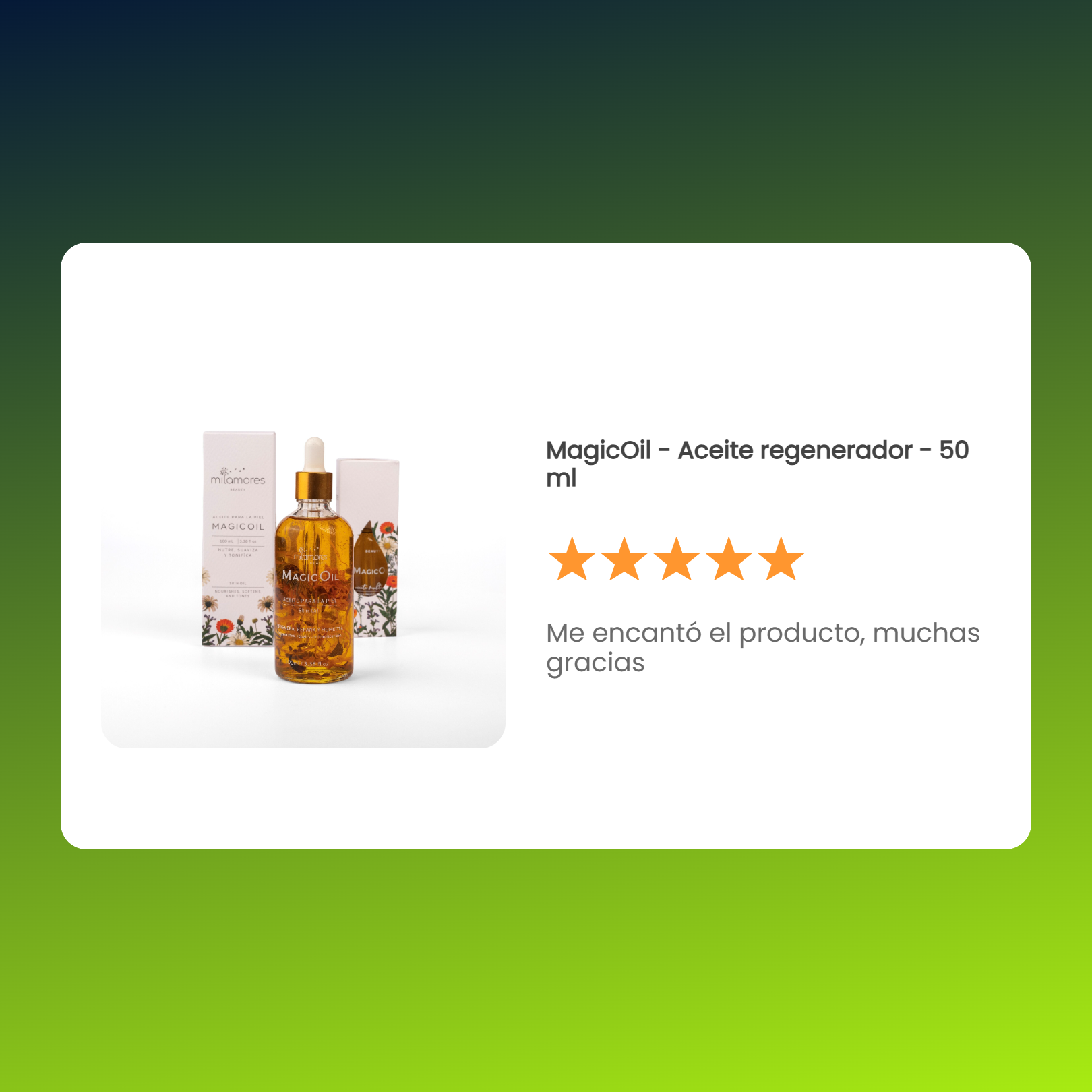 MagicOil - Aceite regenerador