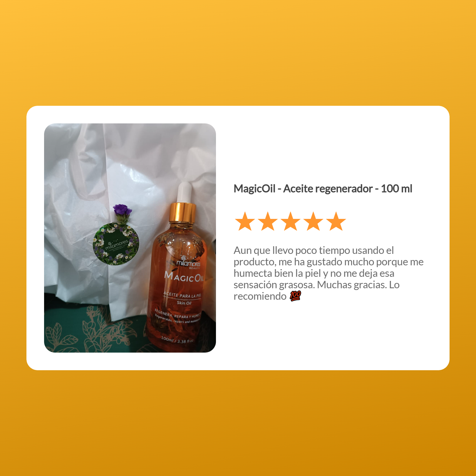 MagicOil - Aceite regenerador