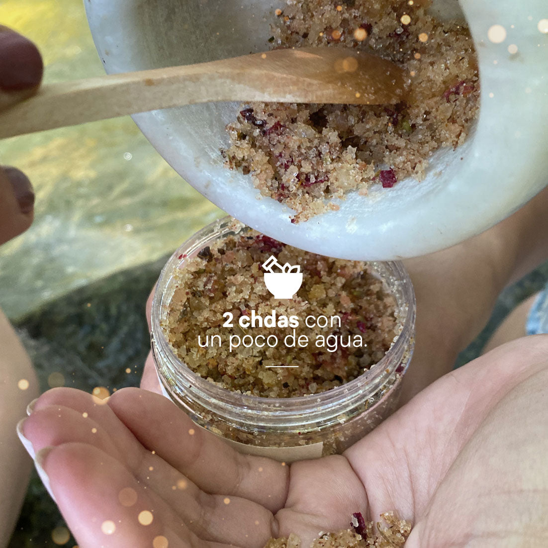 gardensalt exfoliante natural
