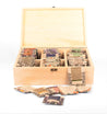 Caja de madera x 60 sachets milamores