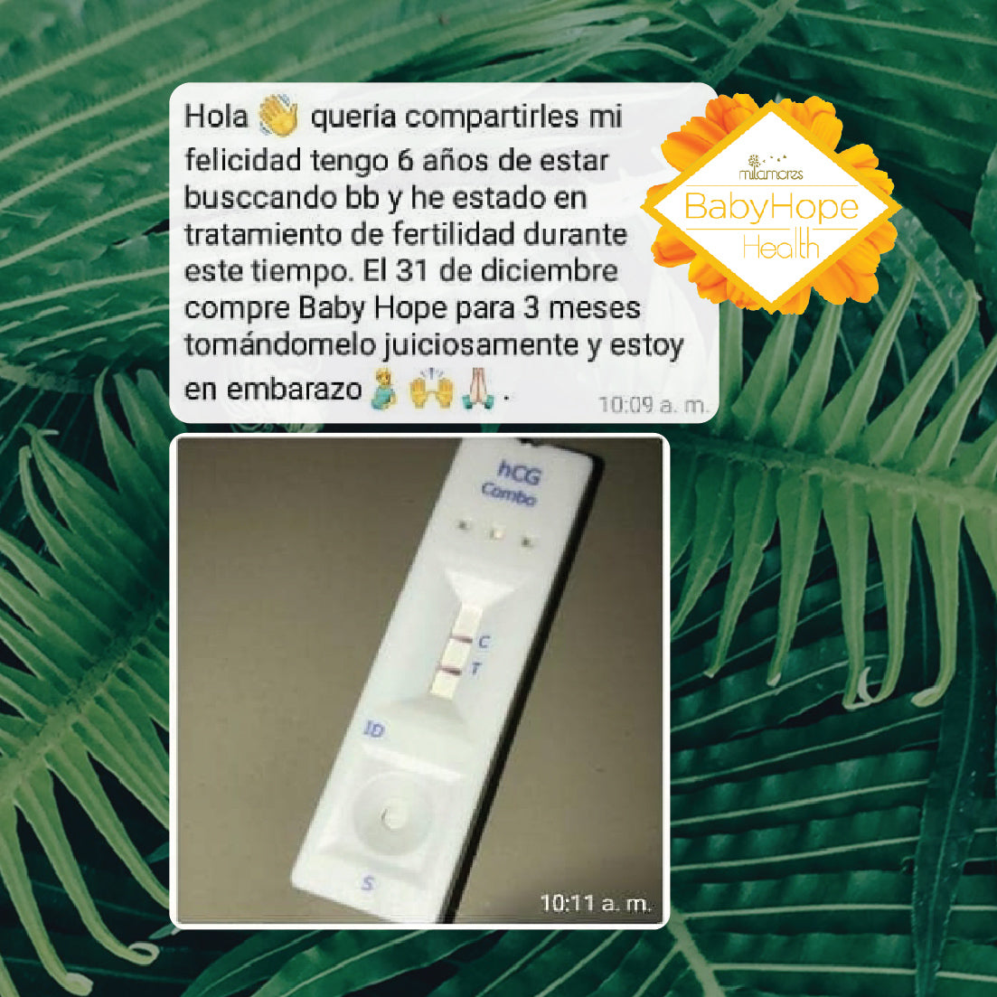 Testimonio Babyhope Milamores