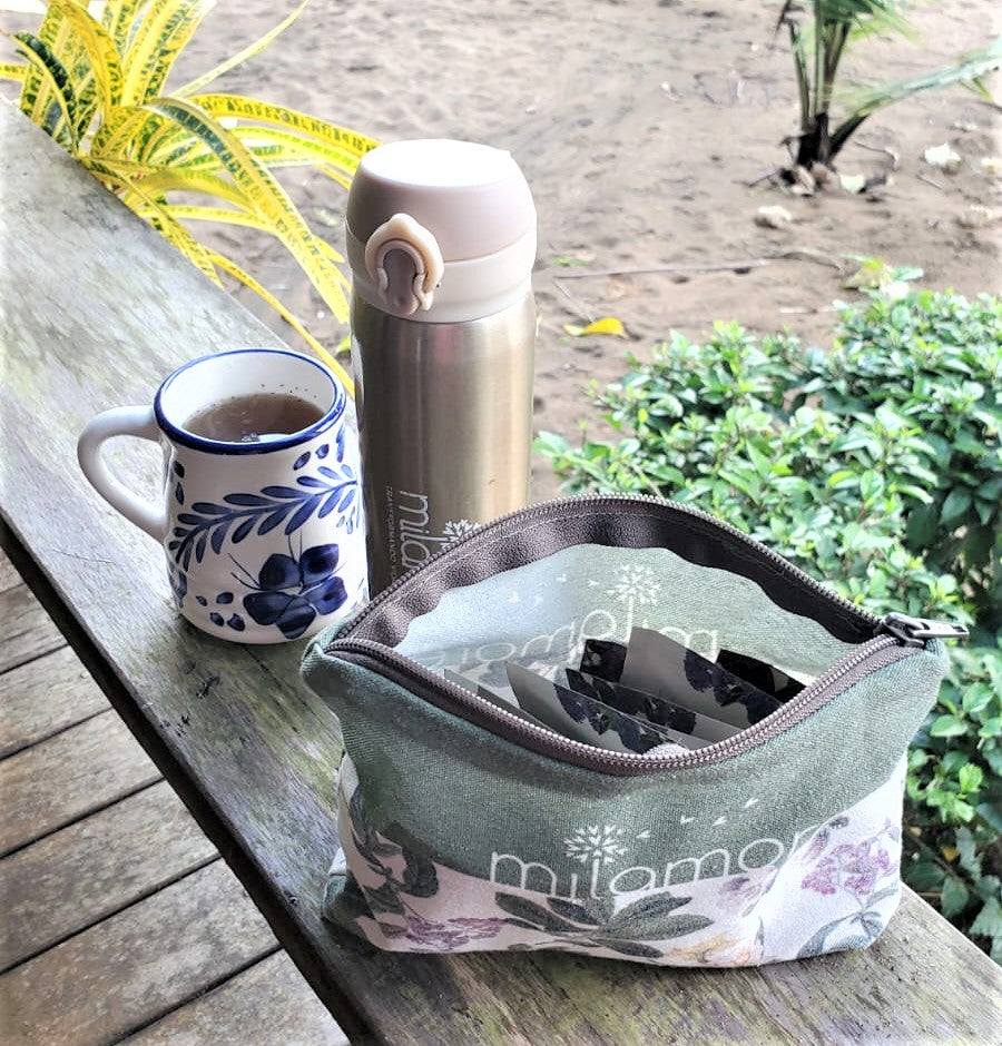 infusiones en sachet con cartuchera milamores