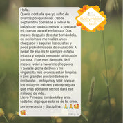 testimonio como quedar en embarazo